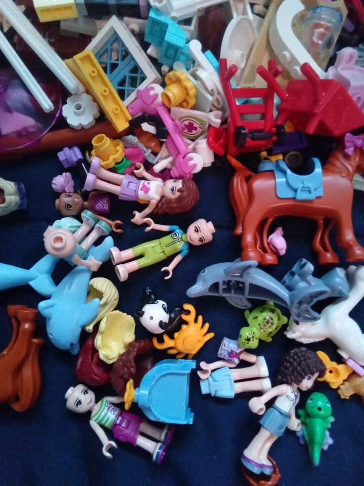 Lote autêntico de minifiguras LEGO de animais amigos - Imagem 3 de 4