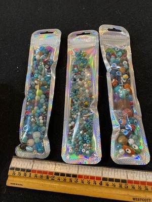 Beads for Jewelry Making Variety Pack Bags Set Of 3