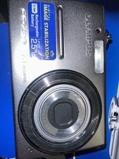 Olympus FE-230 7.1MP Digital Camera w/Box Tested  works Charger Battery  more