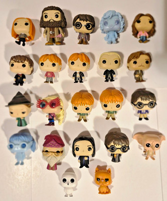 Lot of 22 Harry Potter Funko Pocket Pop! Mini Figures Advent Calendar 2019