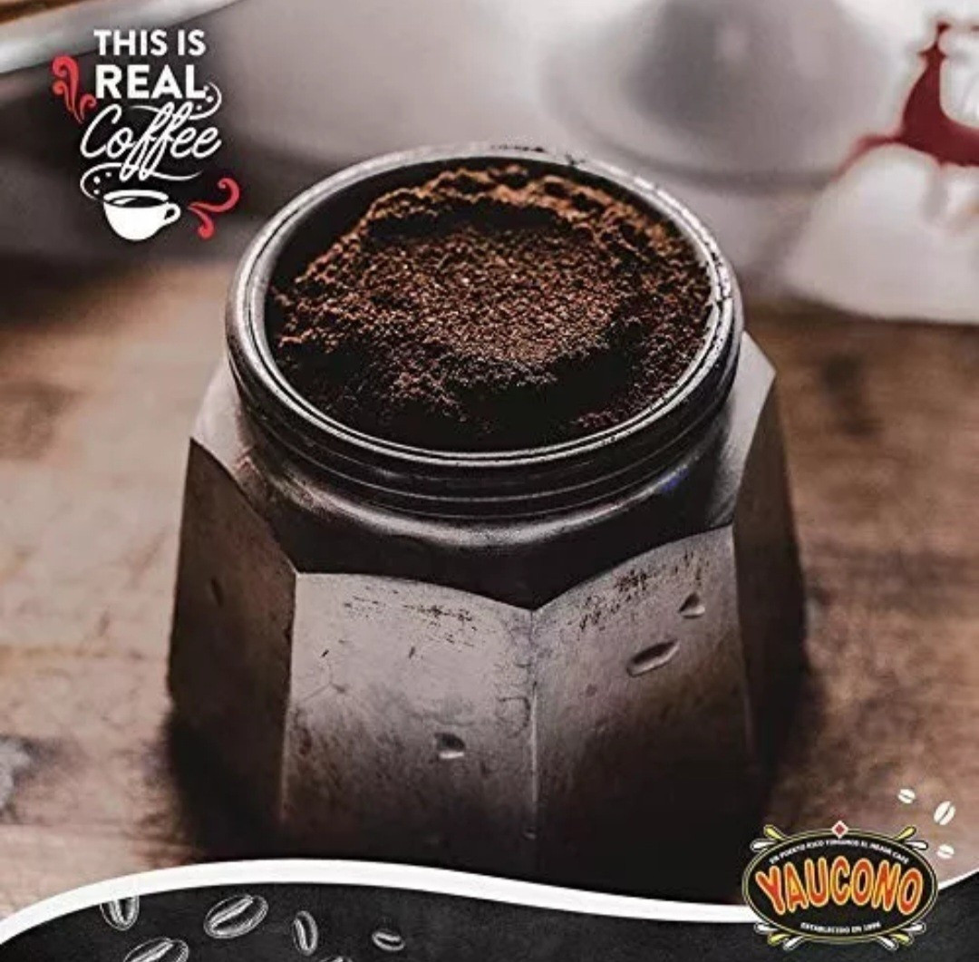 YAUCONO - GROUND COFFEE/ CAFE MOLIDO - 14OZ/397g - BRAND NEW SEALED!