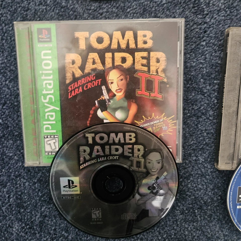 Лот из 4 игр Playstation Eidos GRAVE RAIDER I II III LAST REVOLUTION — Sony - Изображение 4 из 4