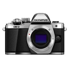 Used Olympus OM-D E-M10 II Camera Body Silver, 1-Year Warranty, Excellent Condit