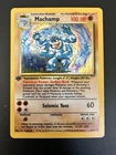 Machamp 8/102 Holo Rare 1st Edition Base Set Pokémon 1999 LP Raw WOTC