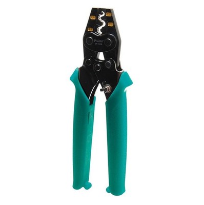 Pro sKit CP-151B Ratschen-Crimpzange für unisolierte Hülsen 1,5-6 mm²
