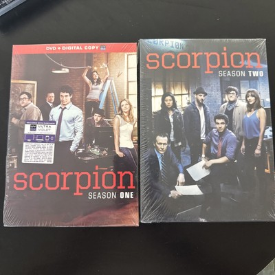 Scorpion: Season One DVD + Digital  & Season 2 Lot - Brand New Sealed