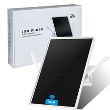 WiFi Extender Signal Booster Solar Battery Outdoor | Long Range up to 300-Ft