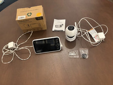 HelloBaby No WiFi Baby Monitor 5" Screen 30-Hour Battery Pan-Tilt-Zoom HB6550