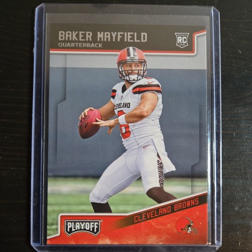 BAKER MAYFIELD 2018 Panini Playoff #202 ROOKIE CARD RC Oklahoma CLEVELAND BROWNS