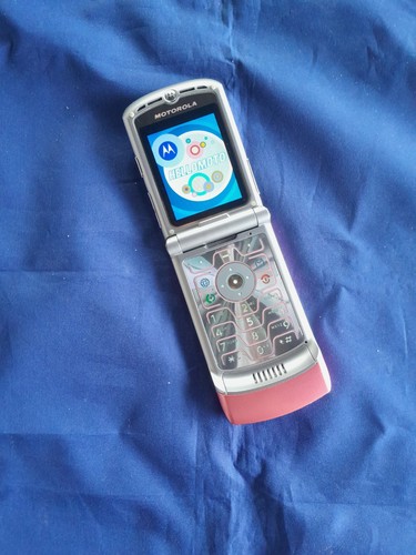 Motorola RAZR V3 - Pink (Ohne Simlock) Handy Klapphandy