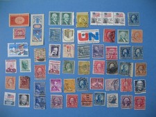 USA Etats Unis - Perfin Perforés Lot de 56 Timbres à voir