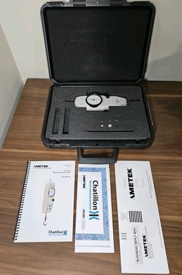 #ad Chatillon Ametek LG 002 2×0.01lbf Mechanical Force Gauge Test Calibration $71.99