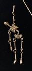 💀Dancing SKELETONS Vintage Halloween Jewelry Suite! Articulated Creepy + COOL💀 — photo 5