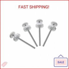 4Pcs Universal Baby Gate Threaded Spindle Rod, M8 8mm Replacement Bolt Part fo