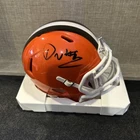 David Njoku Cleveland Browns Signed Autographed Mini Helmet Five Star COA