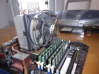 ASUS A8N32-SLI Deluxe  Set Cpu