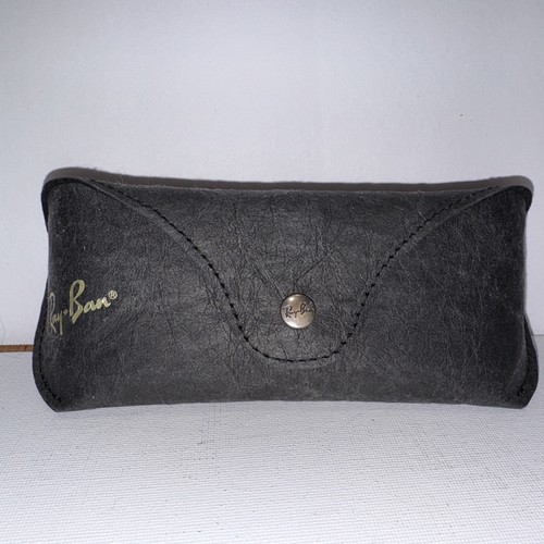 Ray Ban Sonnenbrille Original Etui Semi Hard Snap Case mit Putztuch