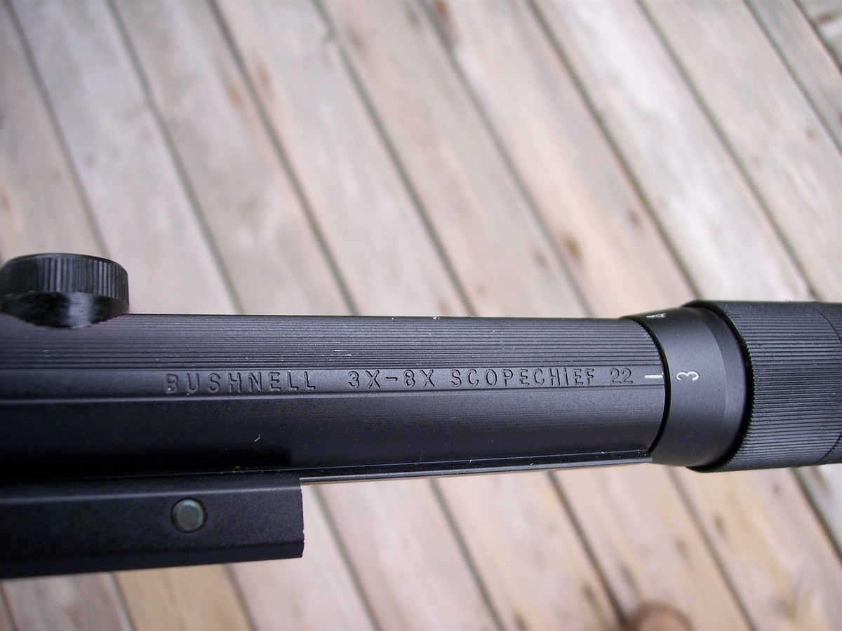 Bushnell ScopeChief 3x8x Twenty Two Rifle Scope ~Japan~ Gloss | eBay