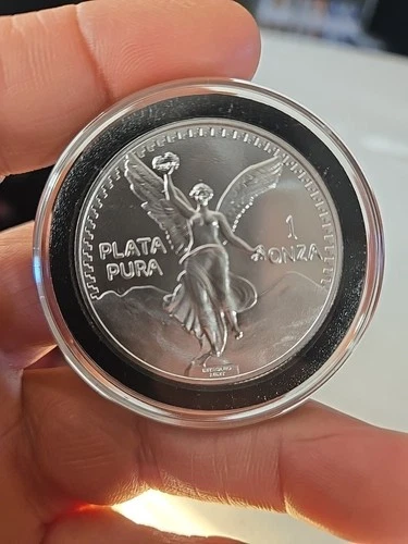 Mexico Libertad Tribute 1 Oz 999 Silver Round [ Intaglio Mint]