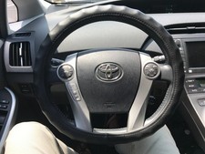 Genuine Leather Ergonomic Non-Slip Grip Car Steering Wheel Cover Standard