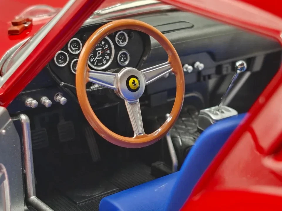 FERRARI 250 GTO 1962 KK SCALE ROSSA 1/12 - Immagine 4 di 4
