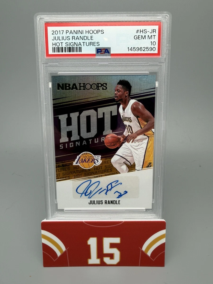 Julius Randle Basketball Autographed Sports Trading Cards