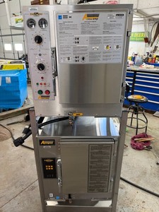 AccuTemp S62083D100 Steam'N'Hold 12 Pan Convection Steamer Tested 3 Phase Pair