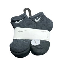 Nike Ankle Socks Kids Youth Dri-FIT 6 Size 10C-3Y