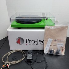 Pro-Ject Debut Carbon DC Turntable Rare Lime Green Ortofon 2M Red Cartridge