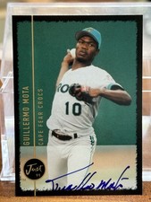 RARE! 1999 Just Minors Auto Black Border /50 Guillermo Mota Cape Fear Crocs
