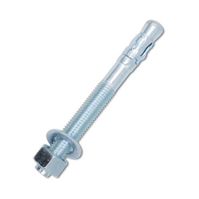 12 PCS 3/4x7 Inch Wedge Anchor Concrete Heavy Duty Bolts Carbon Steel Zinc