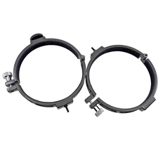 Lot of 2 CELESTRON 127EQ POWERSEEKER TELESCOPE TUBE BRACKETS BLACK THUMB