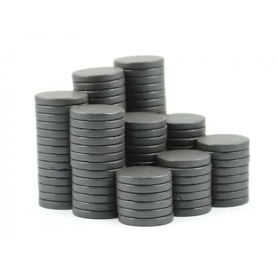 GUY'S MAGNETS 50 pcs 20mm x 3mm stronger ferrite disc magnets C8 DIY Fridge Magnets