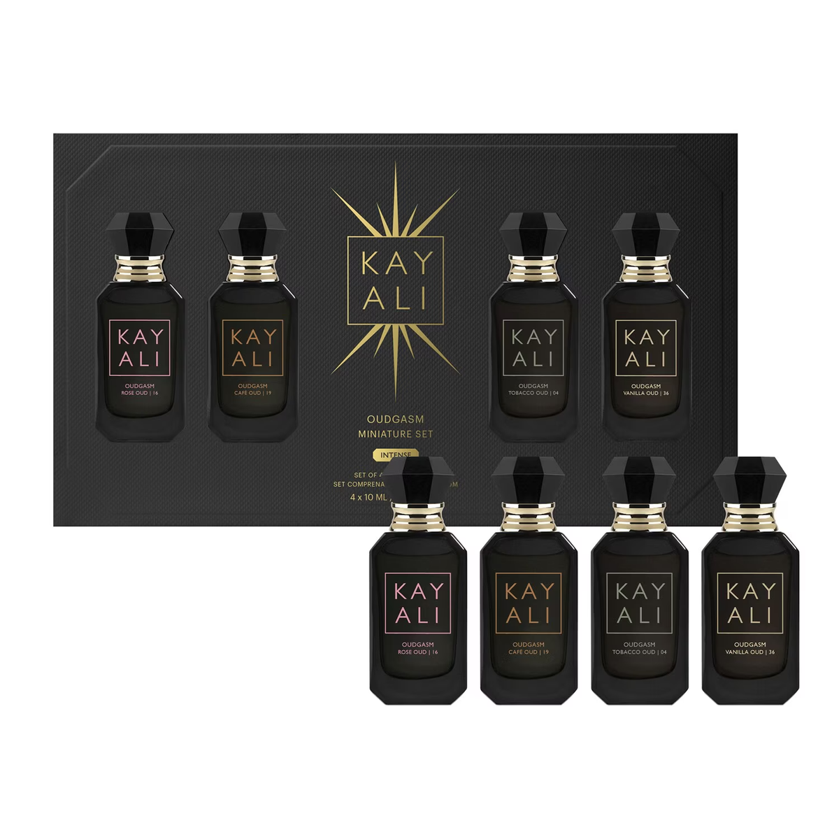 Oudgasm Miniature Set by KAYALI 4x 10ml Sprays - Express Shipping