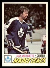 1977 OPC O-Pee-Chee Hockey #64 Jack Valiquette NM/MT