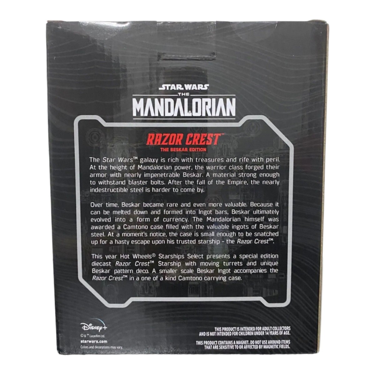 Star Wars Mandalorian - Hot Wheels Razor Crest Starship - Mattel 