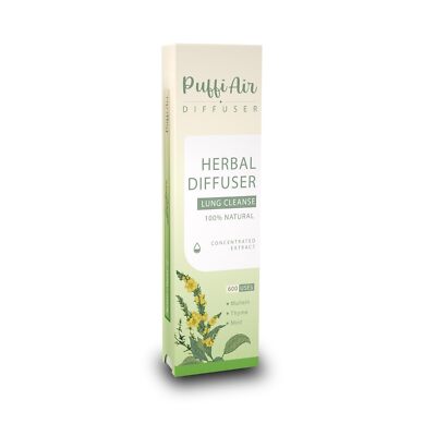 PuffiAir Upgraded Herbal Diffuser Pen with Extracts of Mullein Thyme and Mint...