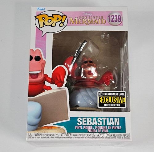 CONDUCTOR SEBASTIAN FUNKO POP FIGURE DISNEY THE LITTLE MERMAID CRAB 2022 #1239 - Picture 5 of 11