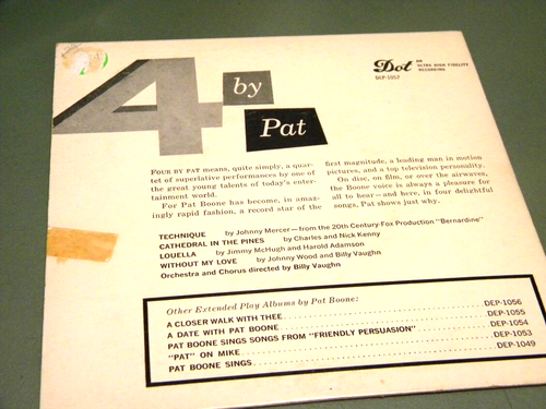 2-45 Records "Four by Pat" Pat Boone & "America's Favorite Marches" Paul Lavalle - Picture 3 of 9