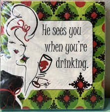 Design Design - Drinking - 3-ply Beverage Paper Napkins 20 count 10 x 10