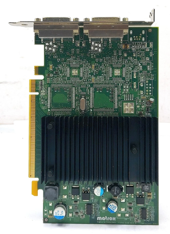 Matrox F7292-0102 Rev B Graphics Video Card 13894 - Image 2 of 4