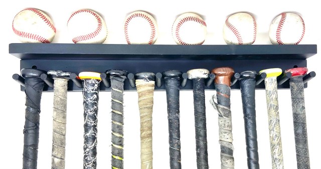 baseball bat rack