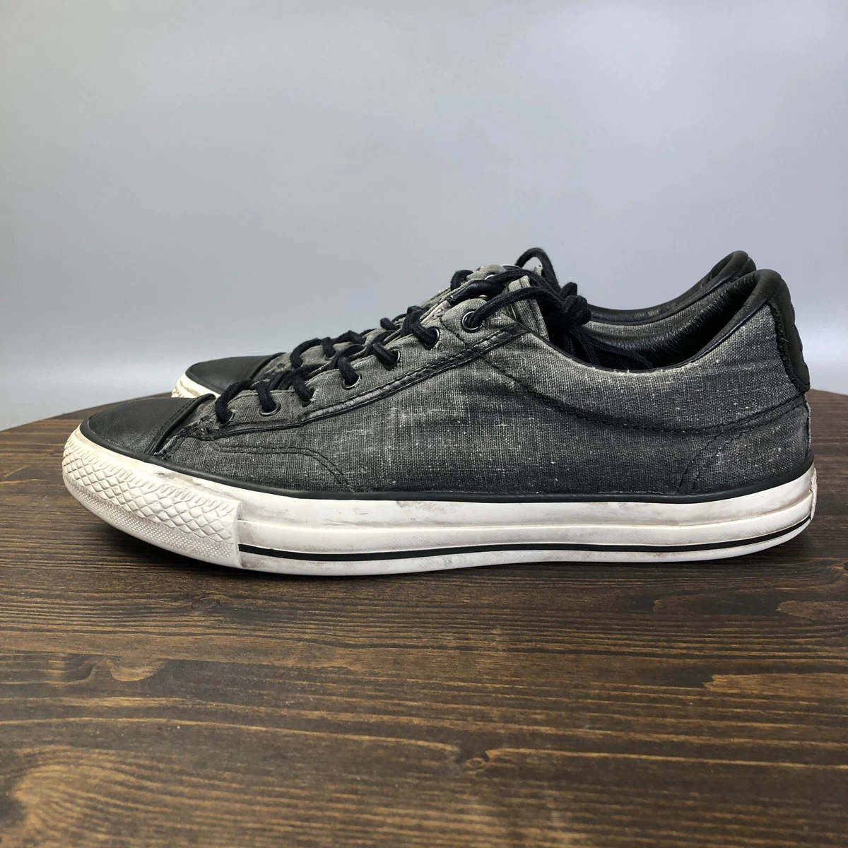 Converse John Varvatos 10th Anniversary Mens Size 9.5 Gray Canvas
