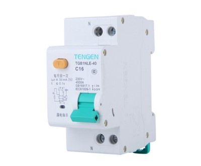 Tengen TGB1NLE Series TGB1NLE-40 Air-Switch Circuit Breaker 1P+N Type-C Brand