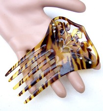 Antique faux tortoiseshell hair comb - NO US IMPORT FEES