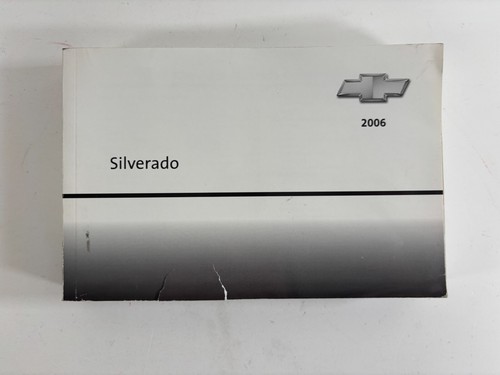 2006 Chevrolet Silverado Owners Manual Free Shipping OEM