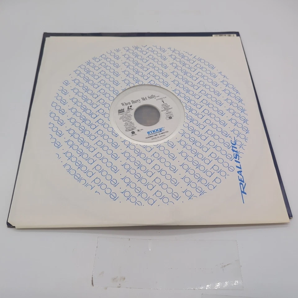 When Harry Met Sally Laserdisc Meg Ryan Billy Crystal THX Widescreen ID2712SU - Image 3 of 3
