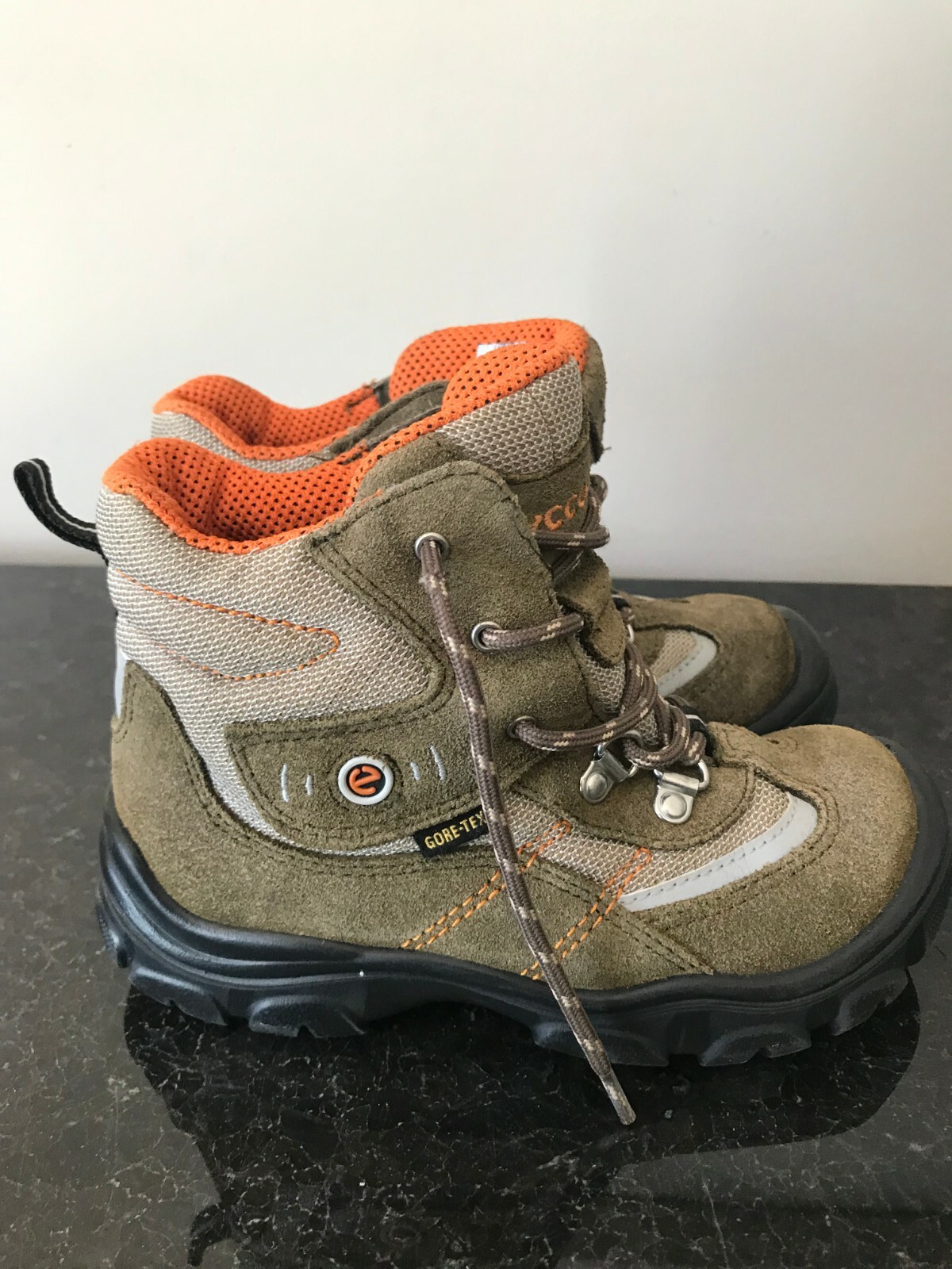 Ecco boys boots shoes size 28 | eBay