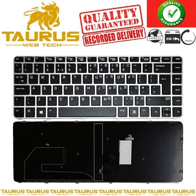 HP ELITEBOOK 740 745 G3 745 840 G3 G4 FRAME New 836307-031 UK KEYBOARD FREE P&P