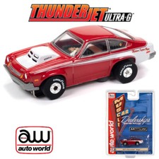 Auto World Thunderjet Baldwin Motion 1971 Chevrolet Vega Red Versn B HO Slot Car